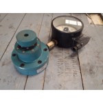 Hydraulische dynamometer, drukkrachtmeter. 6000 kilogram-6 ton